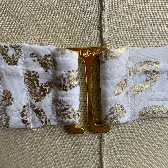 Gold Metallic Animal Print by Smart & Sexy Sz 36C - Picture 7 of 10